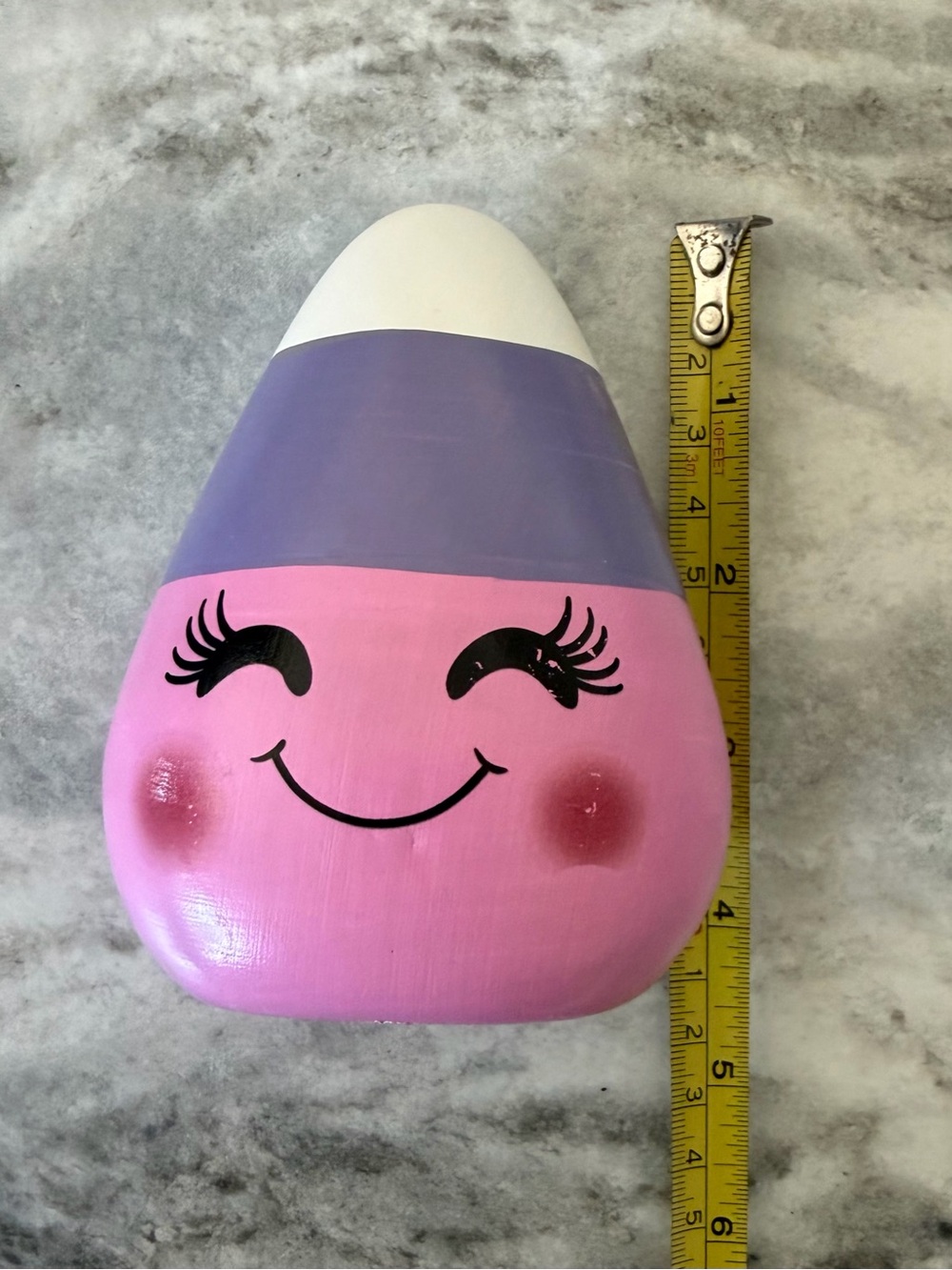 Cute Pink & Purple Candy Corn Decoration - Picture 5 of 6